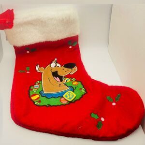 Trevco Scooby Doo Christmas Stocking Red (Approx. 15”) Cartoon Puppy Dog
